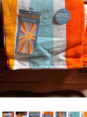 NEW Sunburst Beach Towel